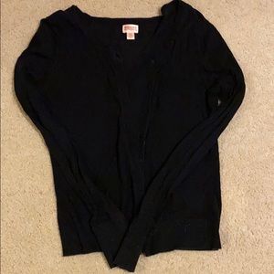 Black button up Cardigan